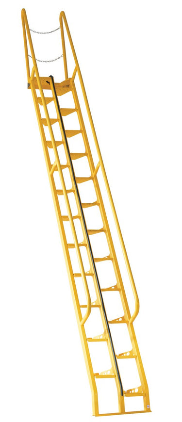 68 Degree Alternating Tread Stair w/ 24 Steps